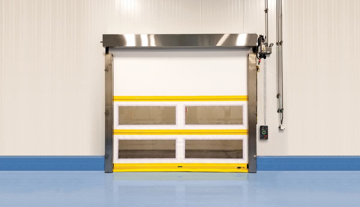 Wayne Dalton Model 882 ADV X high speed industrial fabric door