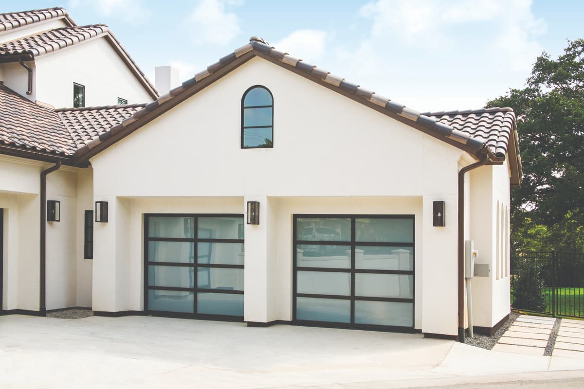 Wayne Dalton model 8800 aluminum glass garage door