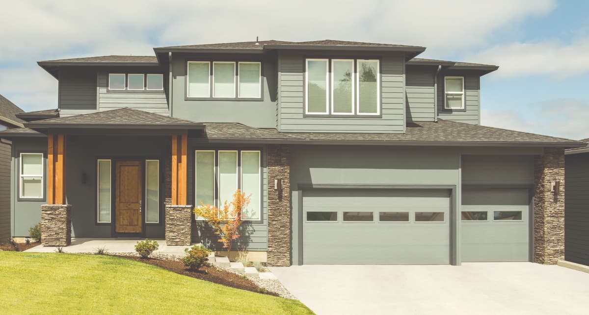 Wayne Dalton Model 9605 steel garage doors