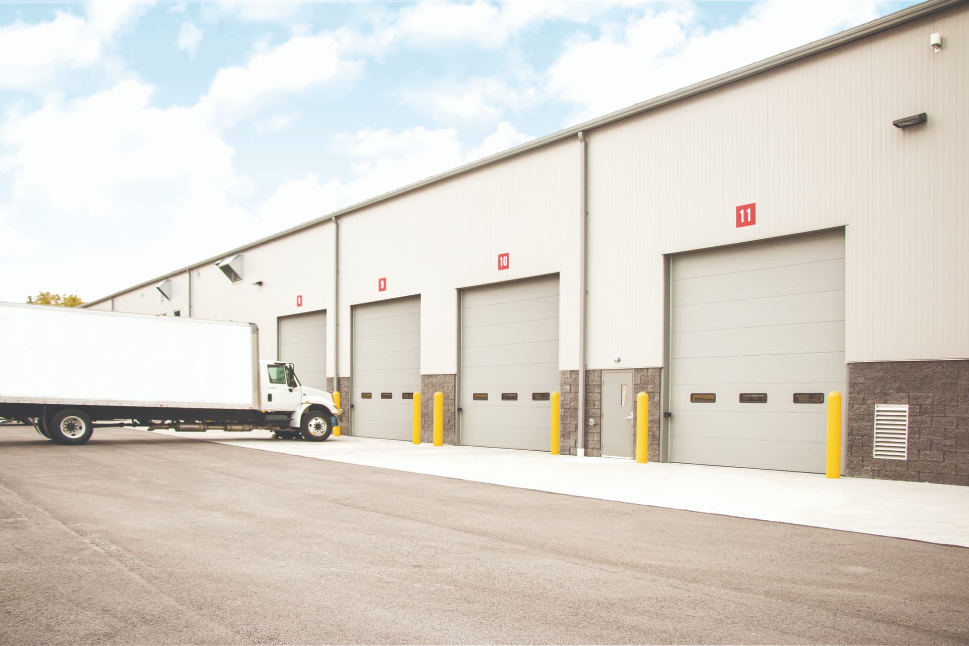 Wayne Dalton Thermospan 150 gray commercial sectional doors