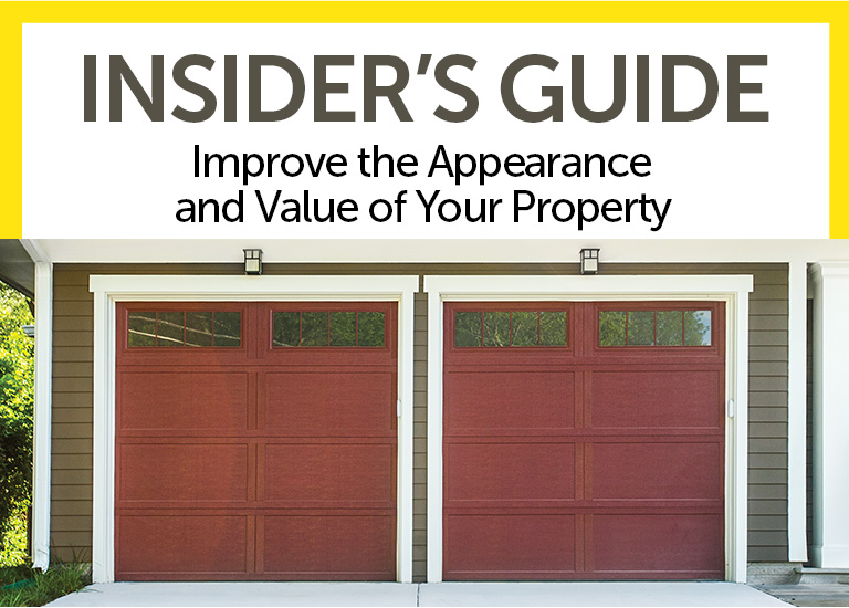 4 Steps to Find the Best Garage Door for My House_ dark color wood garage doors with windows