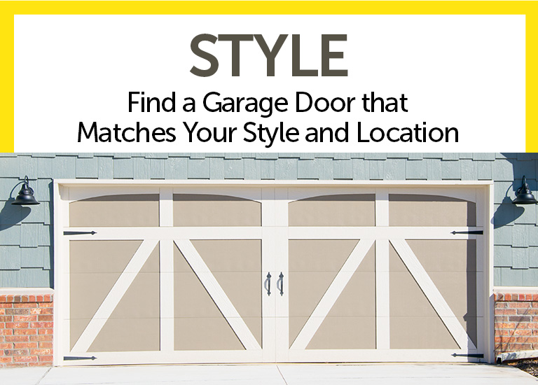 Which Garage Style Should I Choose beige / tan garage doors